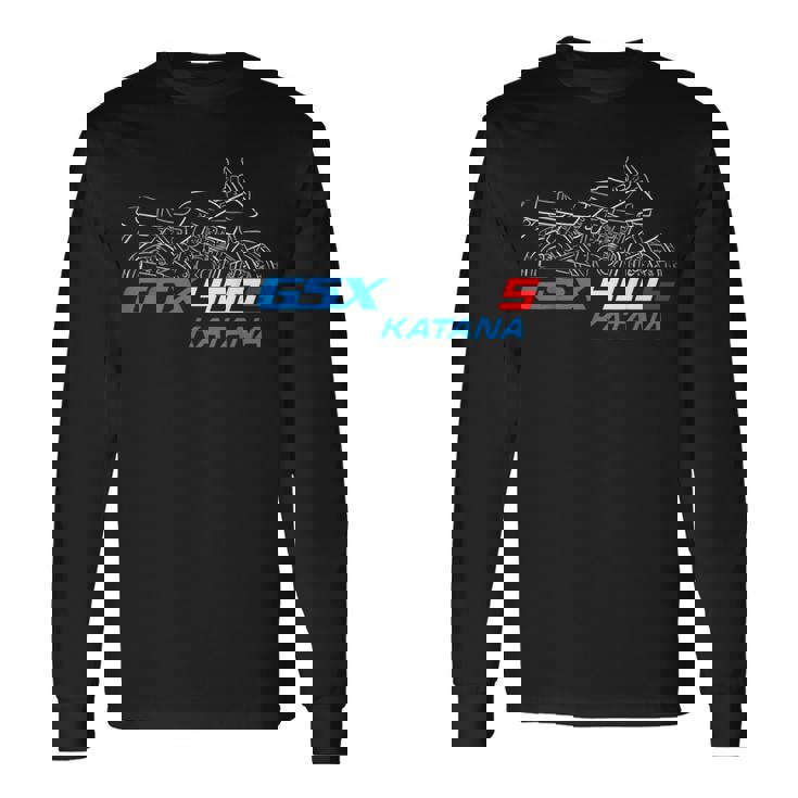 Gsx400s Katana 1992-96 スポーツツーリングライダー用 オートバイ 長袖Tシャツ