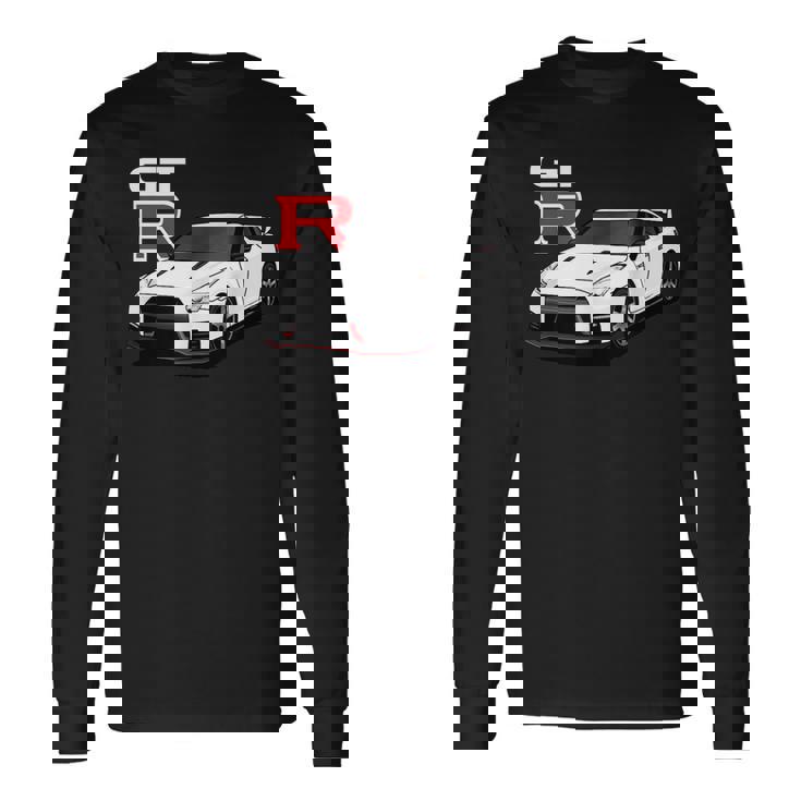 Gt R 35 Jdm ストリートレーシング ドラッグドリフト スポーツカー 長袖Tシャツ