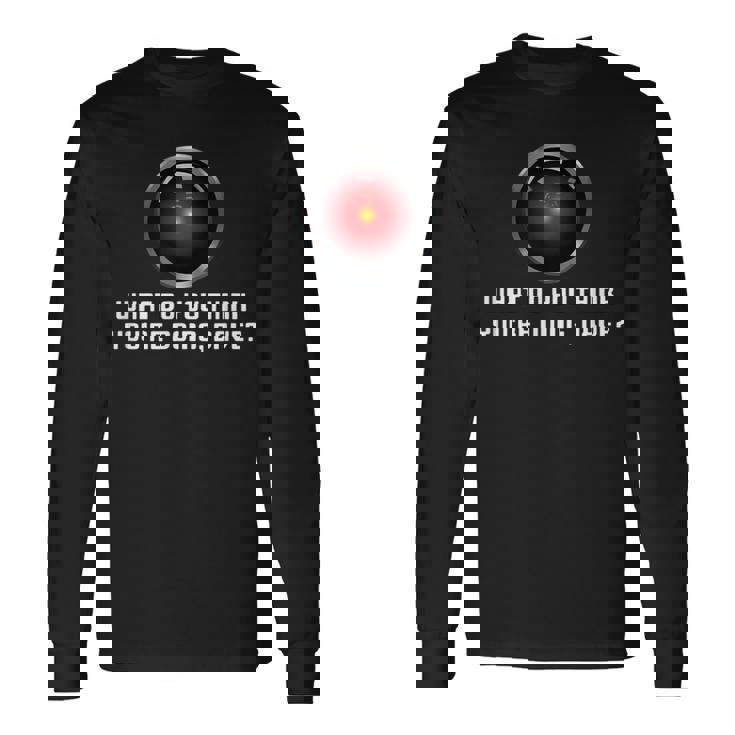 Hal 9000 ヴィンテージ 人工知能 長袖Tシャツ