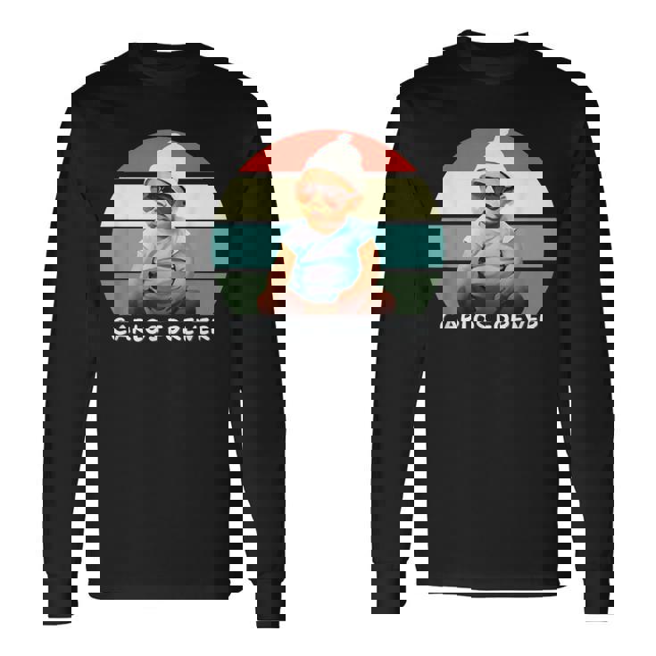 Hangover Movie Carlos ファーストネームシャツ クラシックシネマtシャツ 長袖Tシャツ