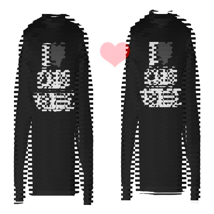 Heart Caboerde Pride T-shirt à manches longues