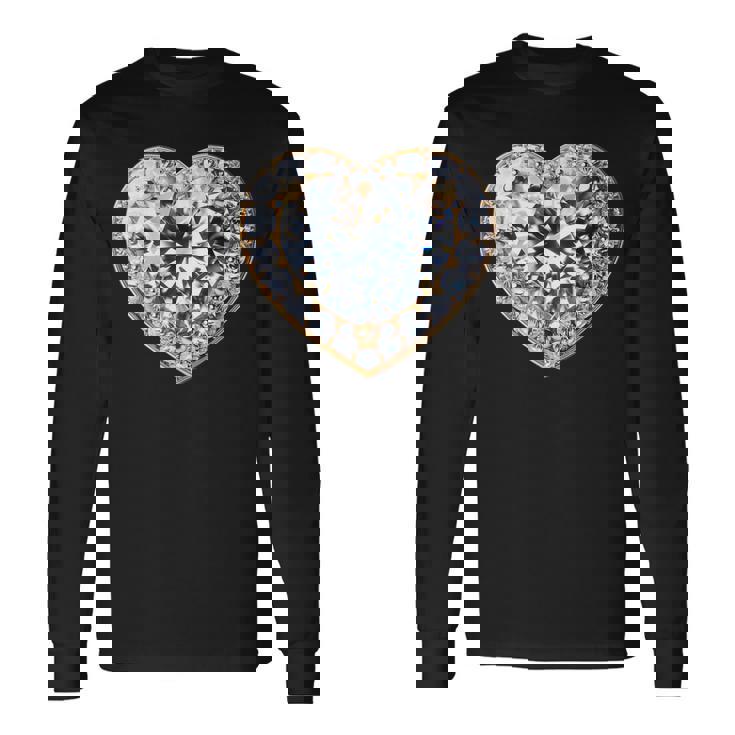 Heart Of Radiance ダイヤモンドエレガンスキラキラ 長袖Tシャツ