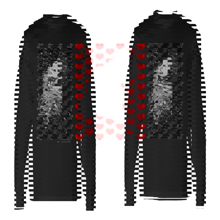 Heart Red 長袖Tシャツ