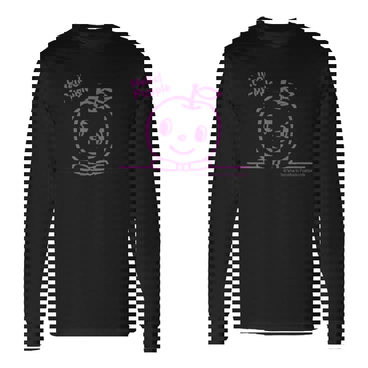 Hello Pupple 長袖Tシャツ