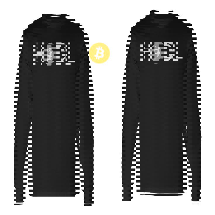 Hodl Fomo ビットコイン Btc 長袖Tシャツ