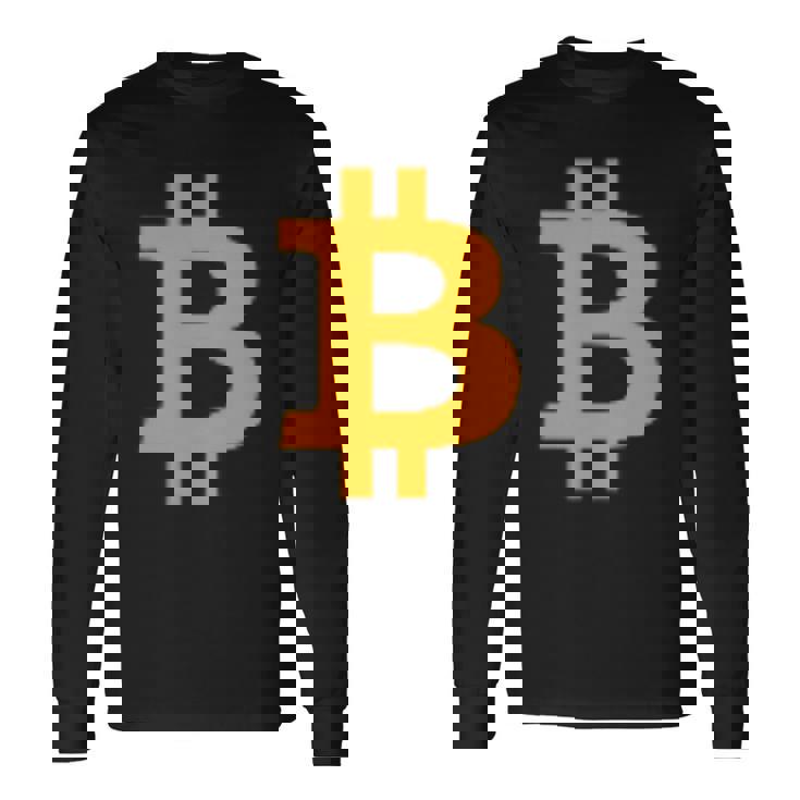 Hodl ビットコイン Btc 暗号通貨 聡アパレル Bitcoin 長袖Tシャツ