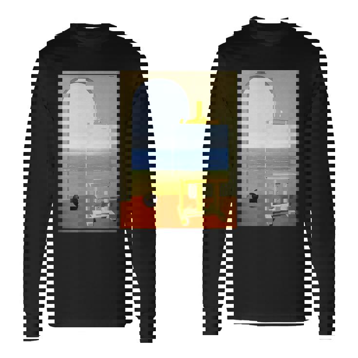 Human Condition Ii ルネ・マグリット作 シュルレアリスム 長袖Tシャツ ギフトのアイデア