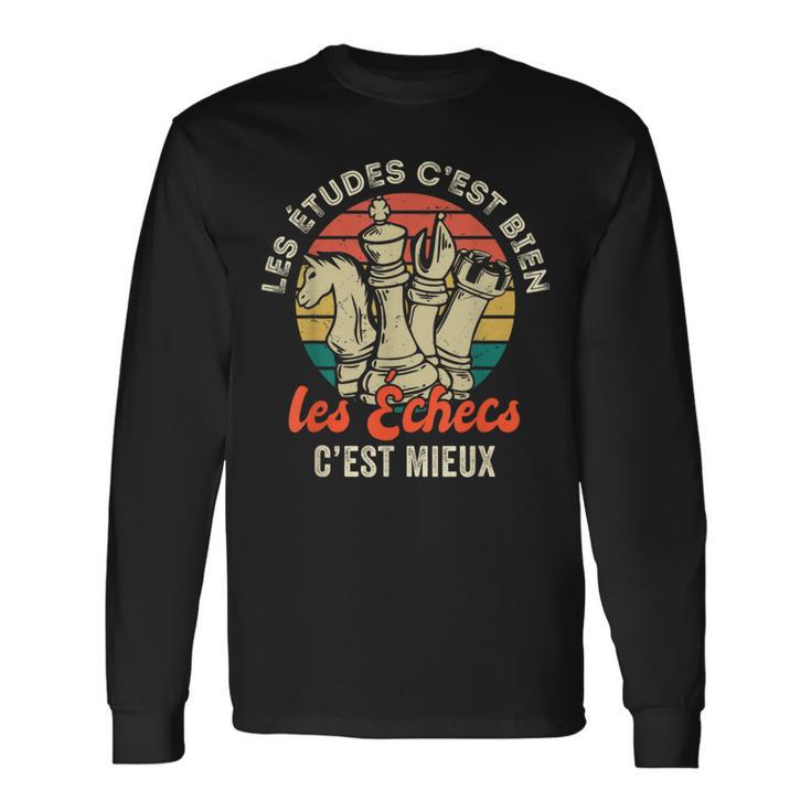 T-shirt Joueur D’échecs – Drôle De Pièce D’échecs Homme – Cadeau Original Pour Tournoi Ou Noël