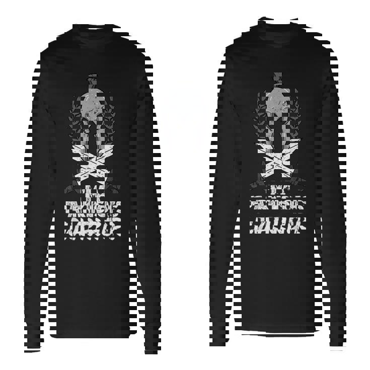 I'm A Parkinson's Warrior パーキンソン病啓発 長袖Tシャツ