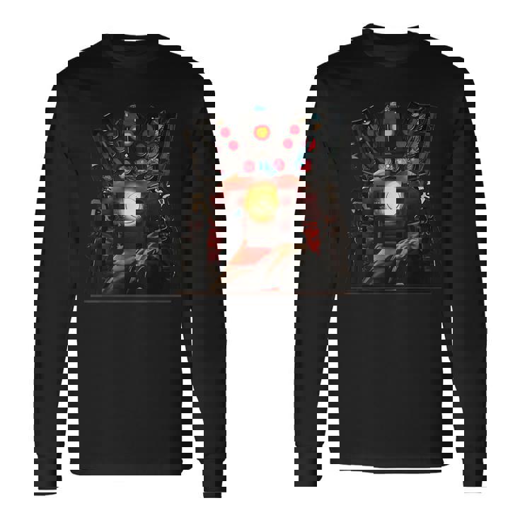 I'm The Birthday Boy スピーカーマン カメラマン トイレ テレビマン 長袖Tシャツ