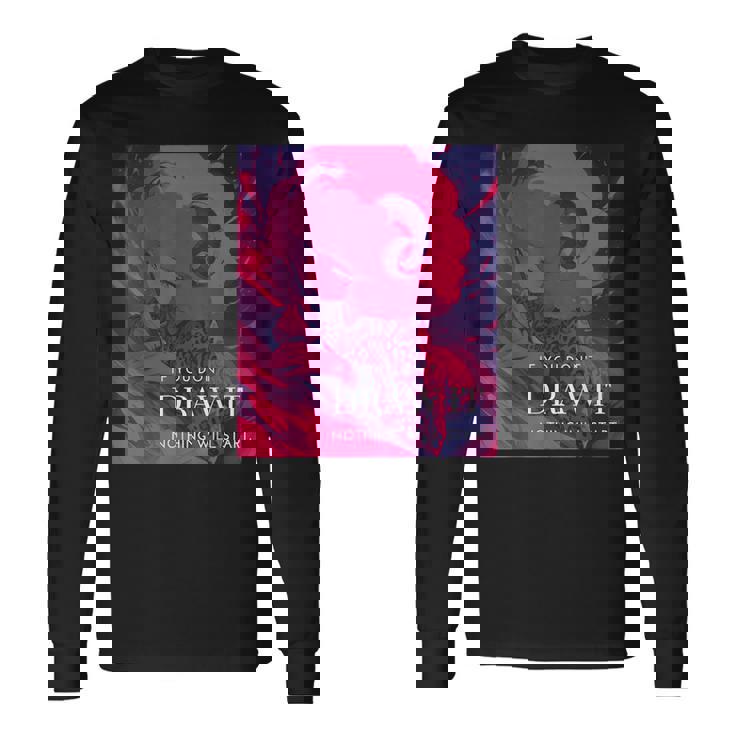 If You Don't Draw It Nothing Willtart 長袖Tシャツ