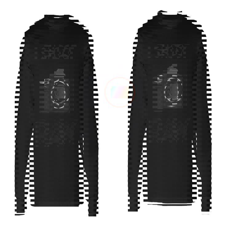 Ihoot Raw 写真の日ギフト 長袖Tシャツ