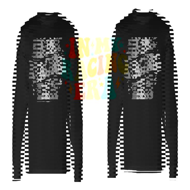 In My Racing Era Racing レトロ ヴィンテージ 長袖Tシャツ