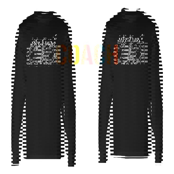 Instructional Coach ヒョウ柄 新学期 長袖Tシャツ