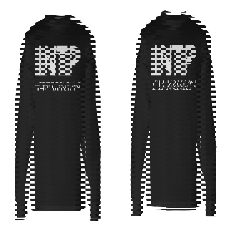 Intp ロジシャン Intp 長袖Tシャツ
