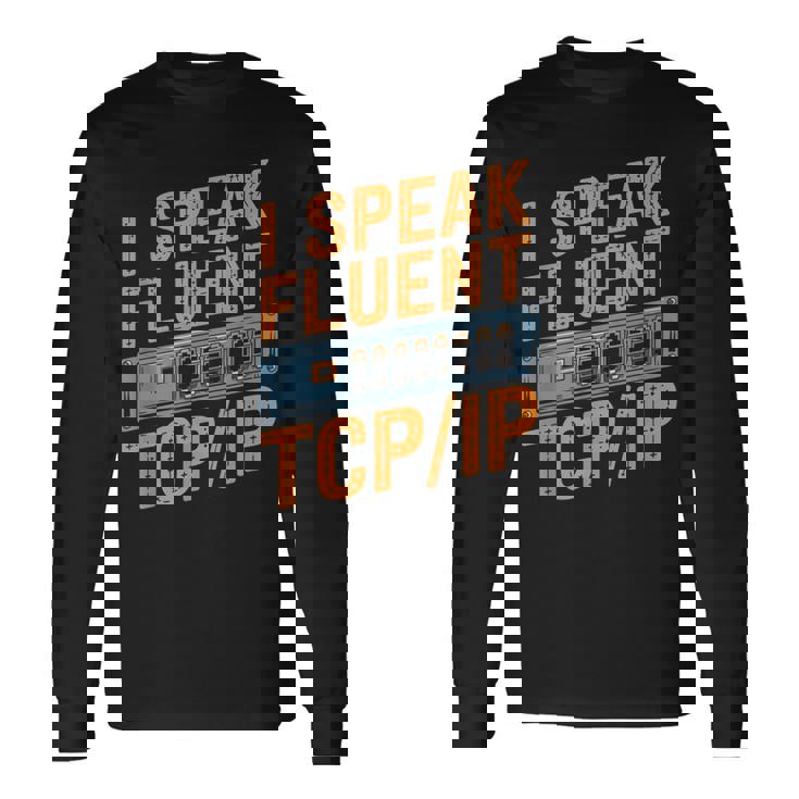 Ipeak Fluent TcpIp テクニカルサポートヘルプデスク 長袖Tシャツ