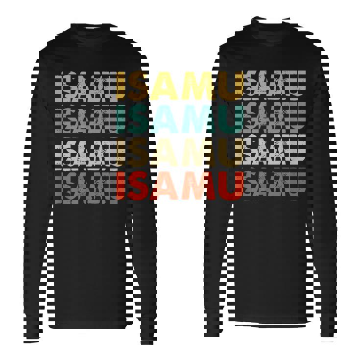 Isamu 勇 長袖Tシャツ