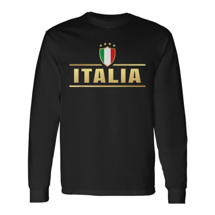 Italia Niños Niños Hombres Juventud Italia Camiseta de manga larga