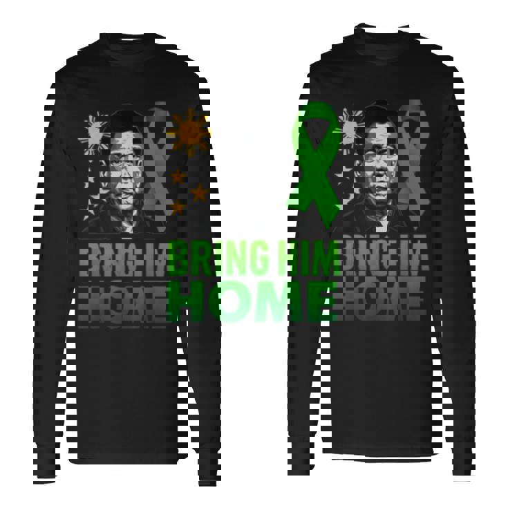 Itand With Duterte Prrd For The Filipino 長袖Tシャツ