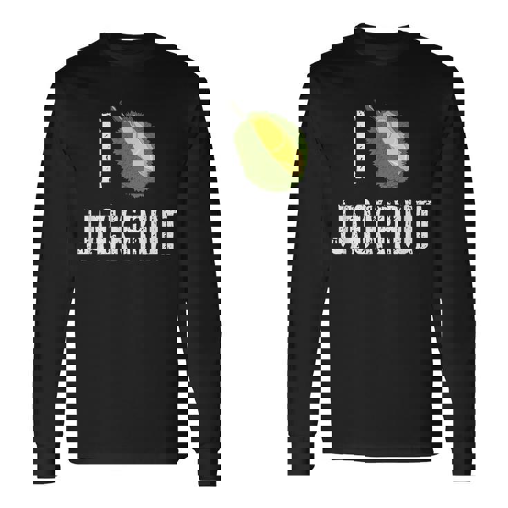 Jackfruit ビーガン ベジタリアン ジャック フルーツ 植物 フード ダイエット ケト 長袖Tシャツ