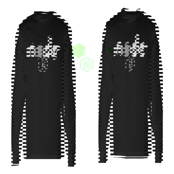 Javascript Programmer Js Node Pc Developers 長袖Tシャツ
