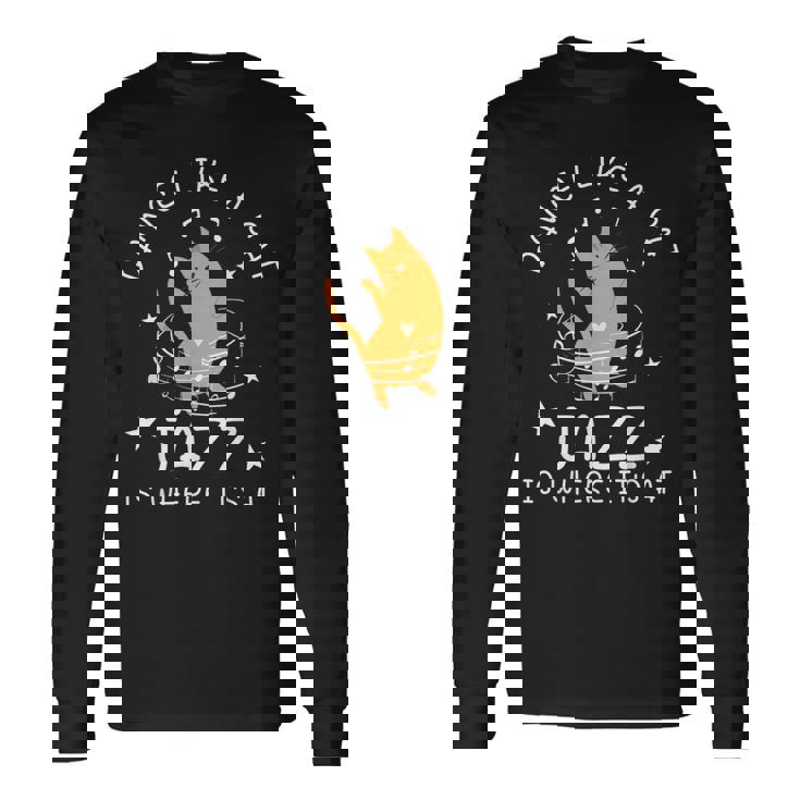 Jazz Dance Cat Jazz 長袖Tシャツ