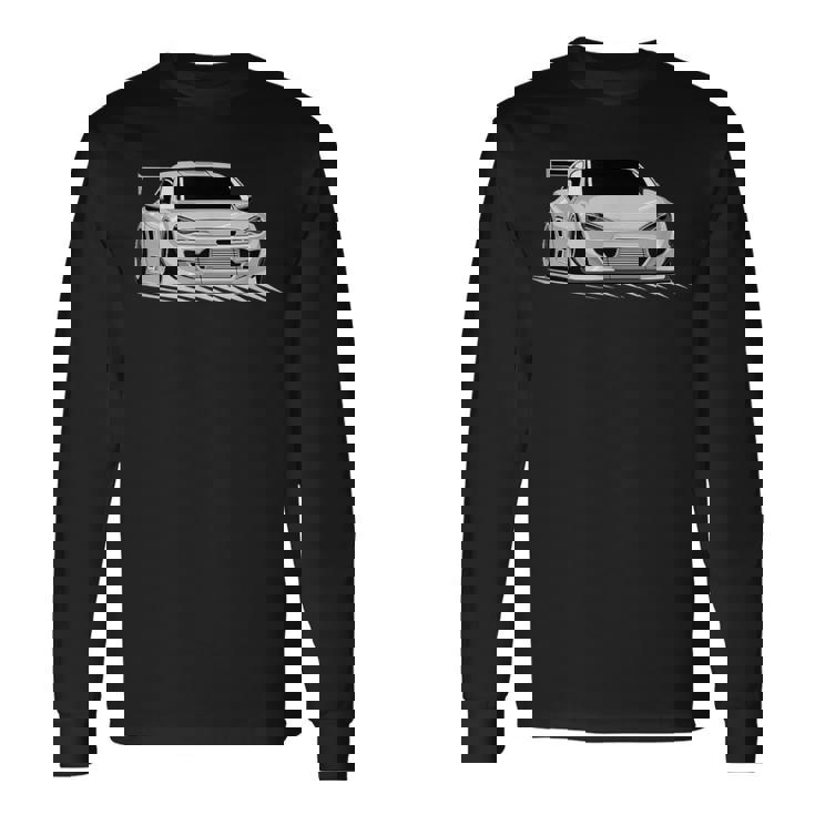 Jdm 86ドリフトスタンスイラストグラフィック。 長袖Tシャツ