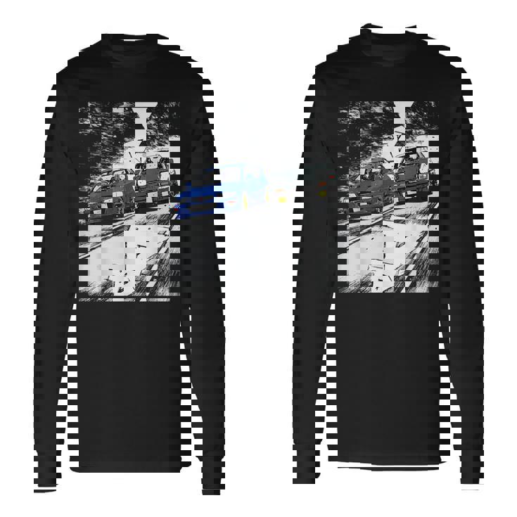 Jdm Cartreet Drift Race 86S Gc8 バージョン 6 アニメラリー 長袖Tシャツ