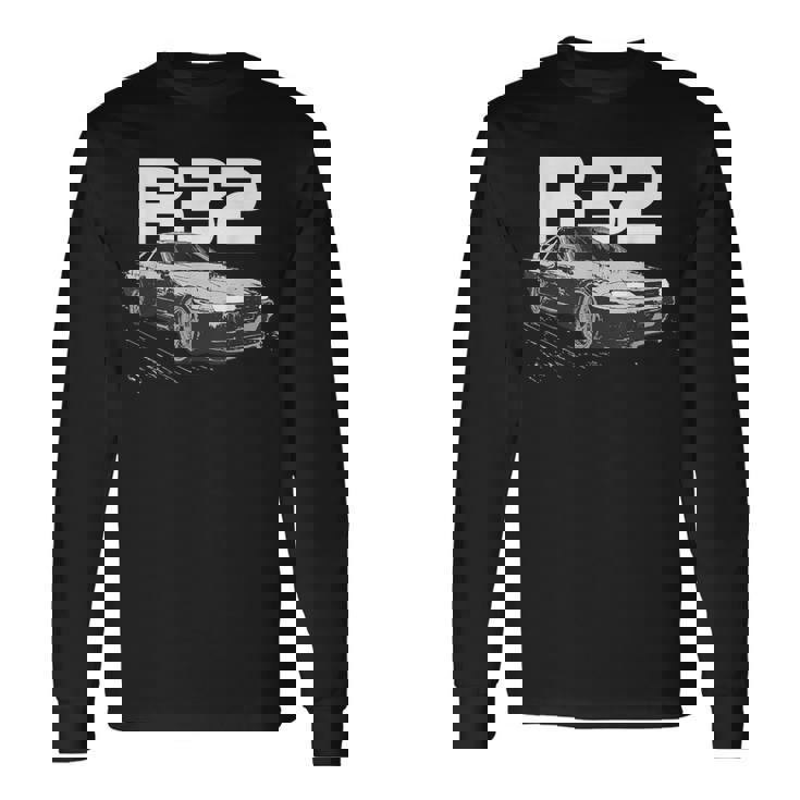 Jdm R32 ドリフトカー 長袖Tシャツ