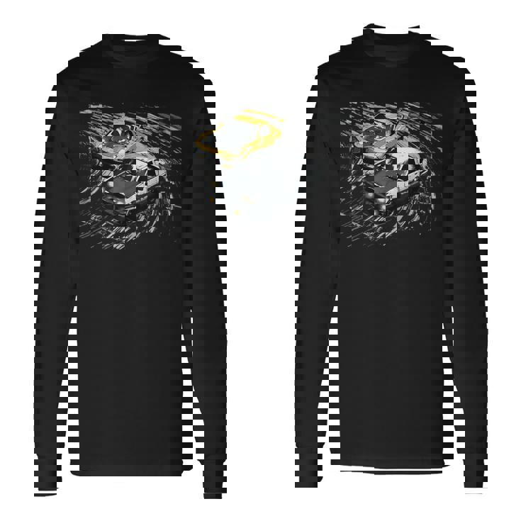 Jdm カー ストリート ドリフト レース 86S Fd アニメスタイル 長袖Tシャツ