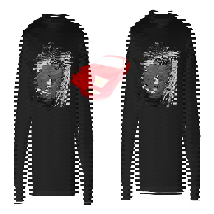 Jdm カー ストリート ドリフト レース 86S Na ロードスター アニメスタイル 長袖Tシャツ