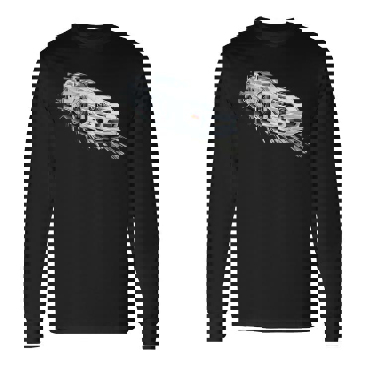 Jdm スープラ ドリフト 自動車 スポーツカー チューニング モータースポーツ 長袖Tシャツ