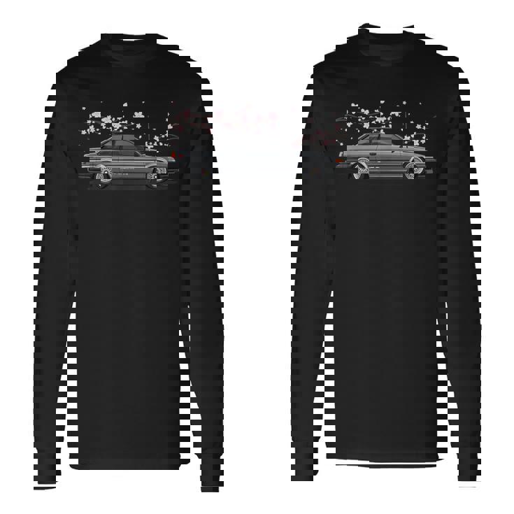 Jdm 八六 86 レビン 桜 クーペ 長袖Tシャツ