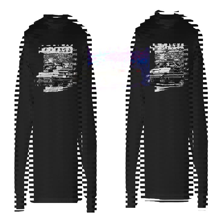 Jdm 八六 漫画風 レヴィン・クーペ 86 長袖Tシャツ