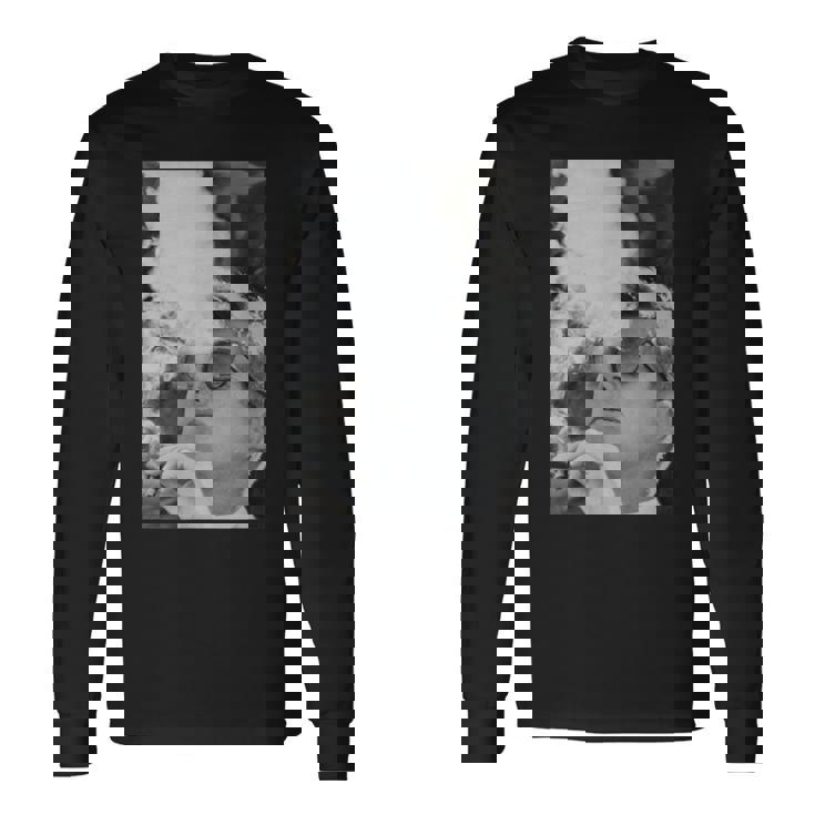Jfk スモークとシェード 長袖Tシャツ