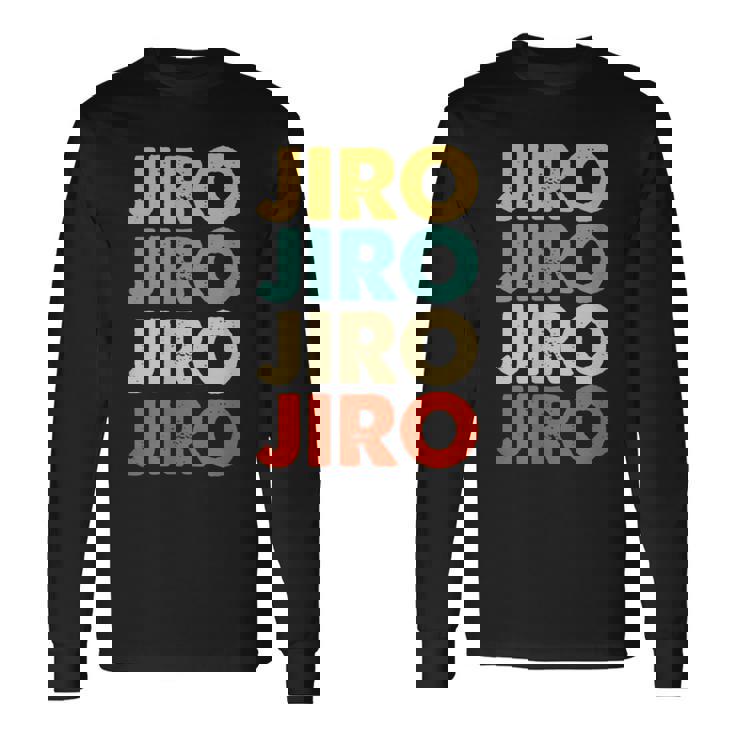 Jiro 二郎 長袖Tシャツ