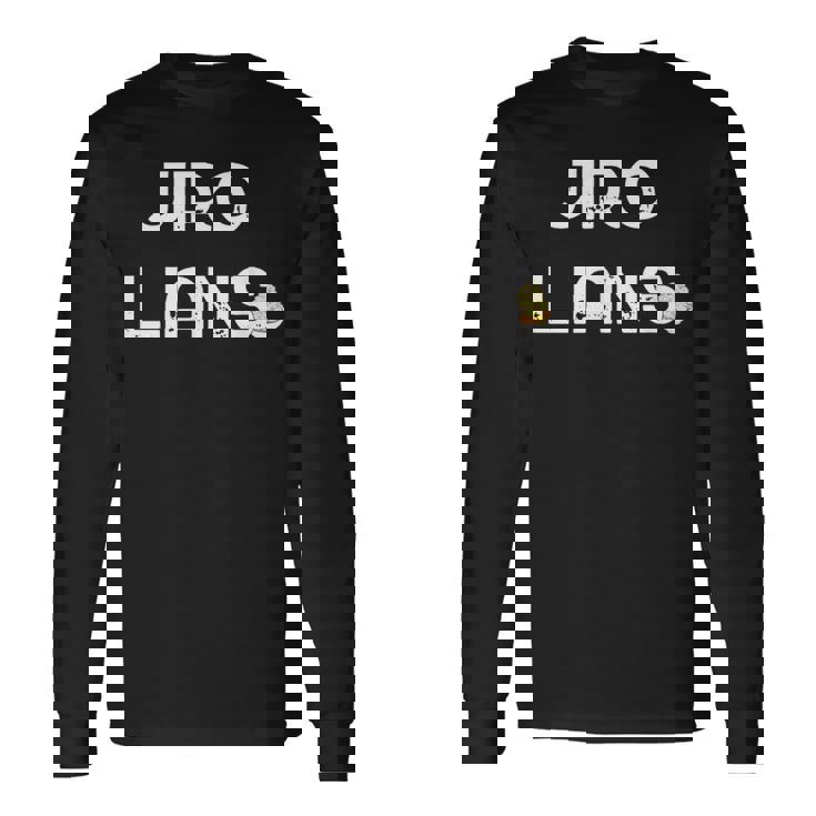 Jirolians 二郎 シンプル 面白い お洒落 にんにく ジロリアン ラオタ ニンニク いらすとや ラーメン二郎 長袖Tシャツ