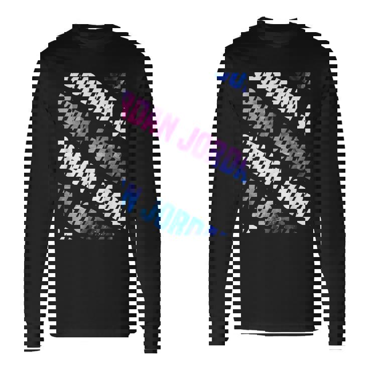 Jordan迷彩柄水彩カモフラージュ 長袖Tシャツ