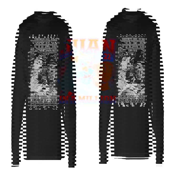 Juan In A Million Juanoto New York Baseball Mlbpa 長袖Tシャツ