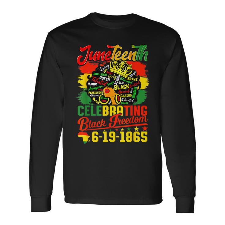 Juneteenth June 19th Black Freedom T-Shirt - Commemorative Holiday Tee, Pull-On Design, Machine Washable