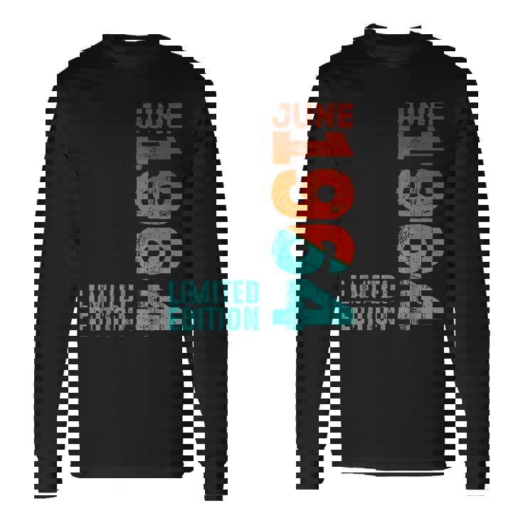 Junio 1964 Año 1964 Retro 1964Intage 1964 Desde 1964 Camiseta de manga larga