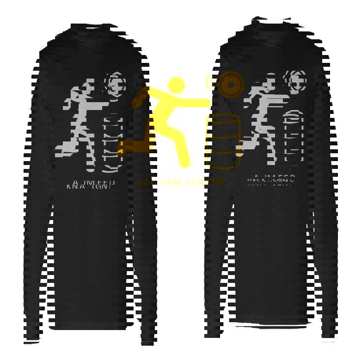 Kan Jam レジェンド ディスクトス アウトドアゲーム 長袖Tシャツ