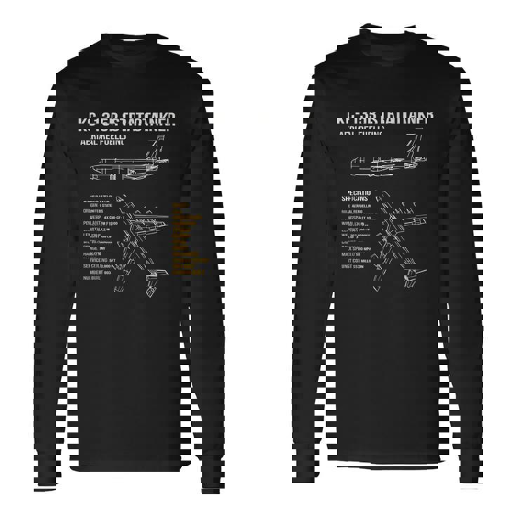 Kc-135 ストラトタンカー 長袖Tシャツ