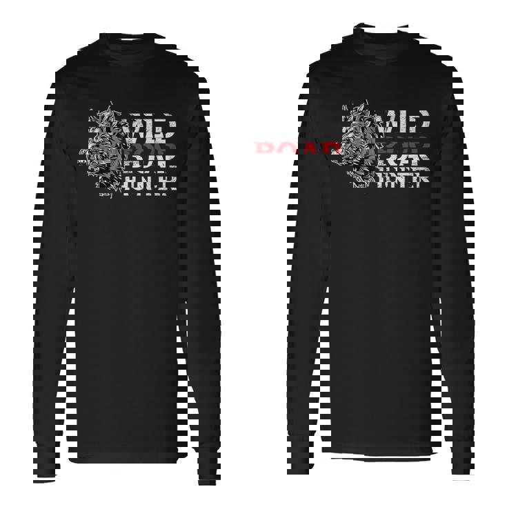 メンズ Keiler Wild 猪 ハンターの諺 長袖Tシャツ