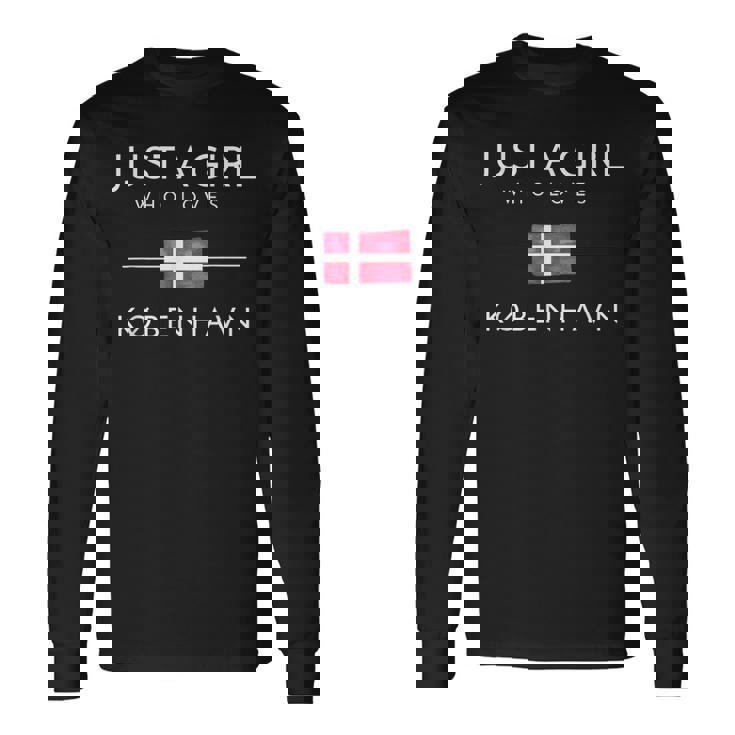 Kobenhavn デンマーク デンマーク コベンヘブン マーメイド 長袖Tシャツ