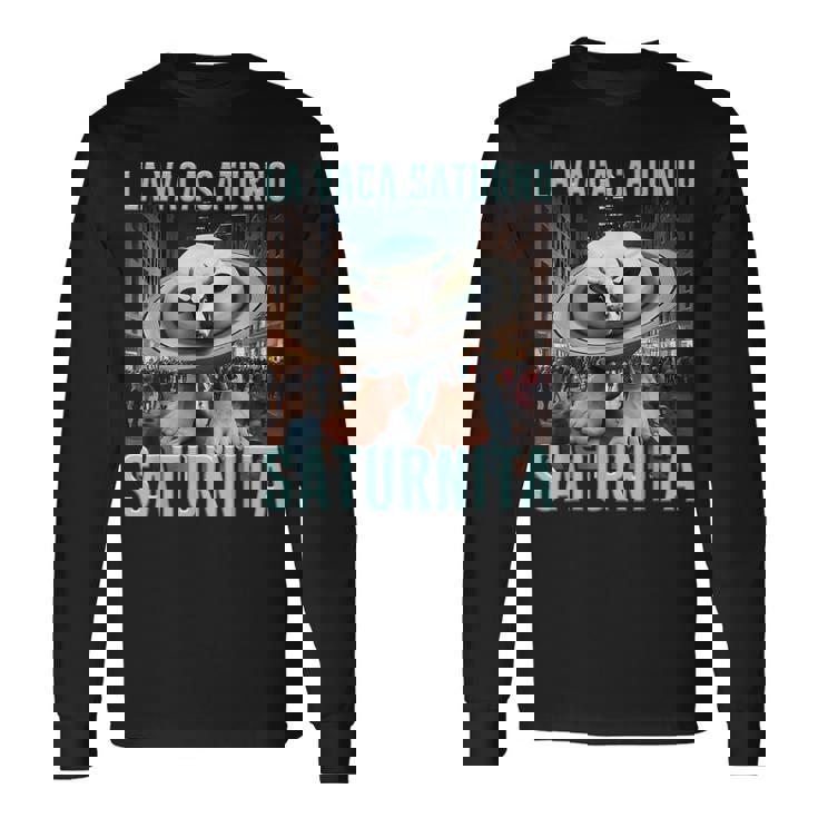 Laaturnoaturnita イタリアン ブレイン 流行 モンスター Aiキッド 長袖Tシャツ