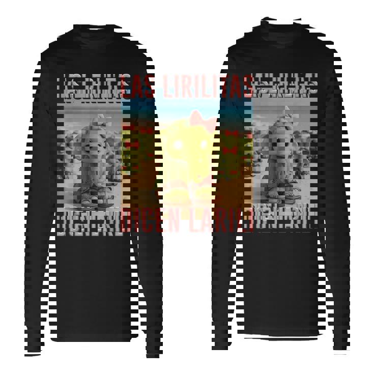 Las Lirilitas Dicen Larili イタリアン ブレイン モンスター Ai キッズ 長袖Tシャツ