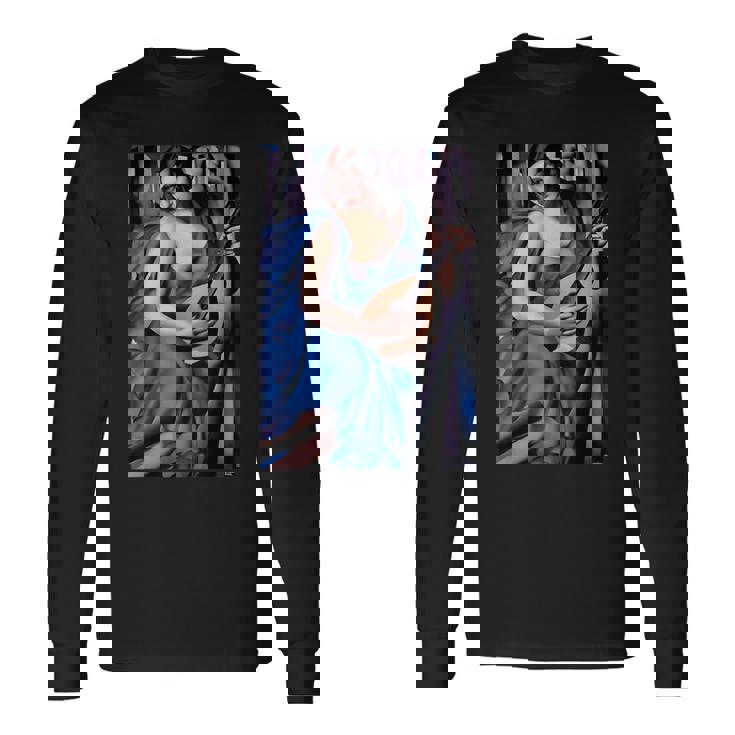 Lempickaによる音楽家の絵画。 長袖Tシャツ ギフトのアイデア