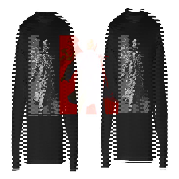 Lenin Forever ソビエト連邦 ソ連 ロシア レトロ ヴィンテージ ジャージ 長袖Tシャツ