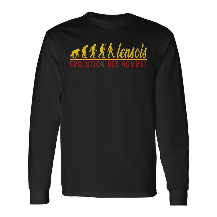 Lensupporter Cadeau Foot Évolution T-shirt à manches longues